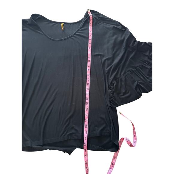 Rachel Pally - Ruffled Batwing Sleeve Tunic - VERY RARE - Size Large - Picture 6 of 9